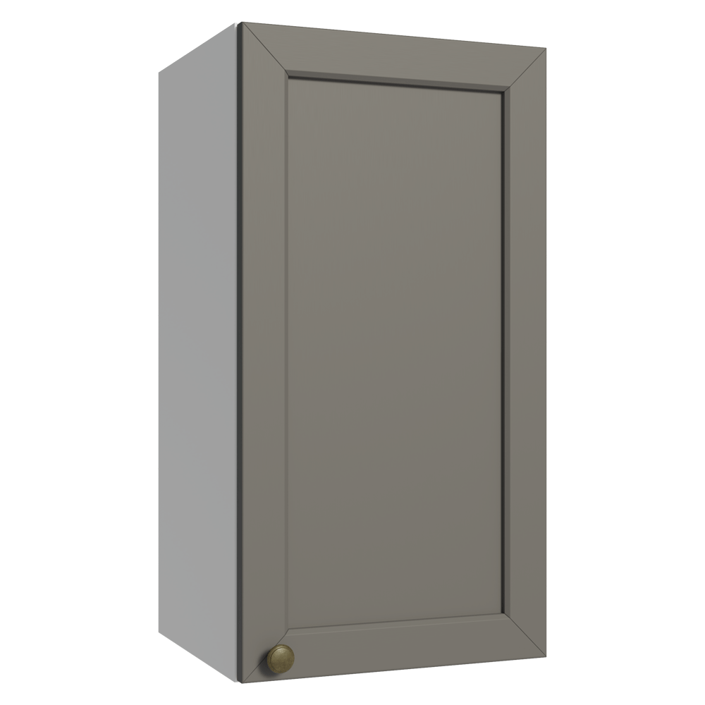 Gabinete Superior 35 cm 1 Puerta Blanco/Gris Vik Madesa
