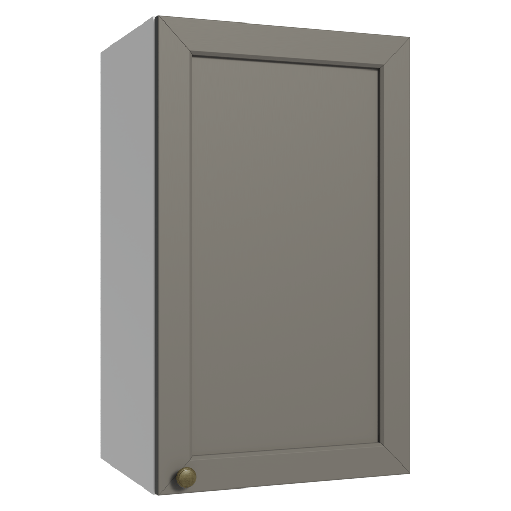 Gabinete Superior 40 cm 1 Puerta Blanco/Gris Vik Madesa