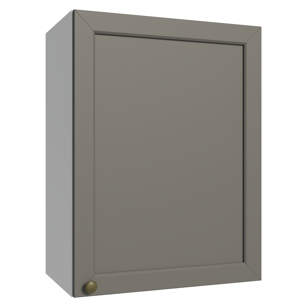 Gabinete Superior 50cm 1 Puerta Blanco/Gris Vik Madesa