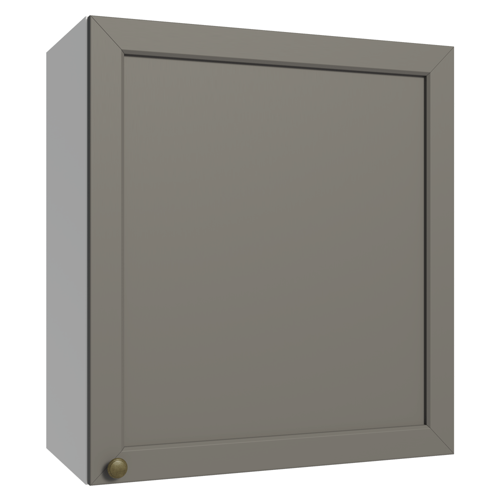 Gabinete Superior 60 cm 1 Puerta Blanco/Gris Vik Madesa