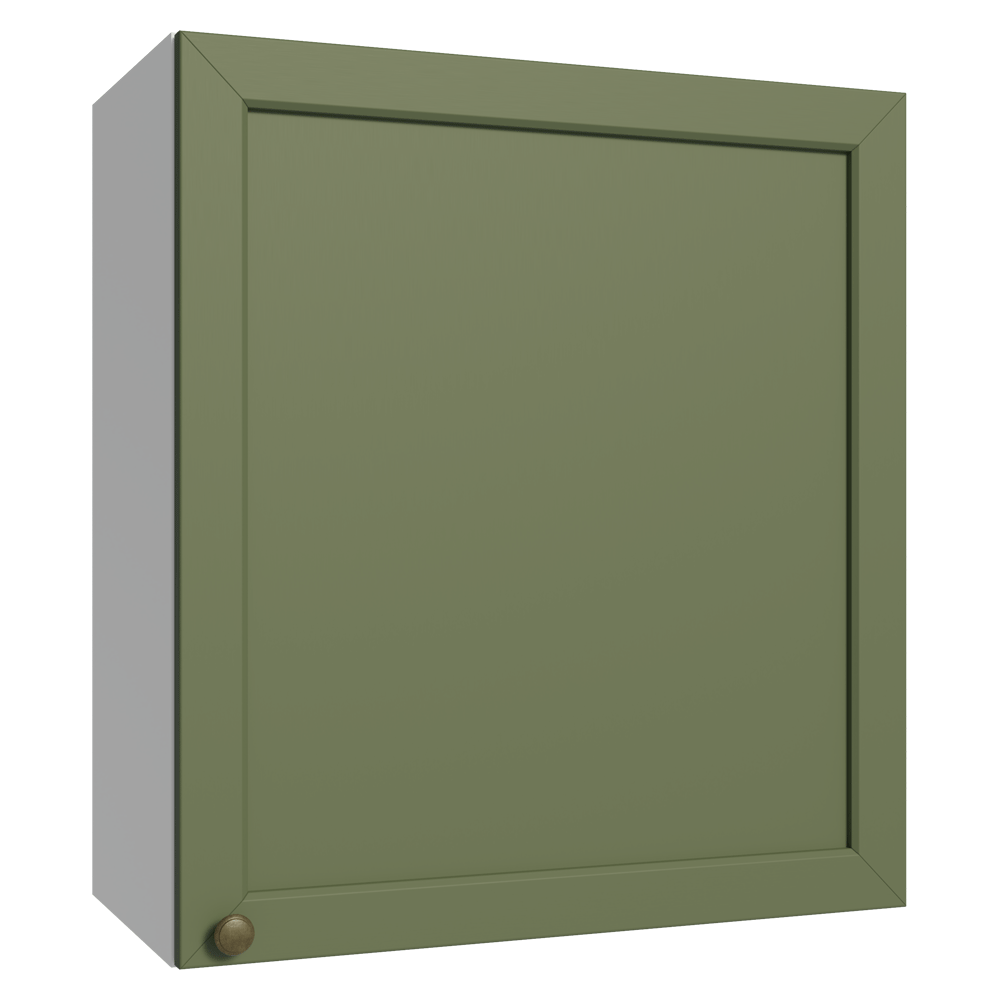 Gabinete Superior 60 cm 1 Puerta Blanco/Verde Vik Madesa