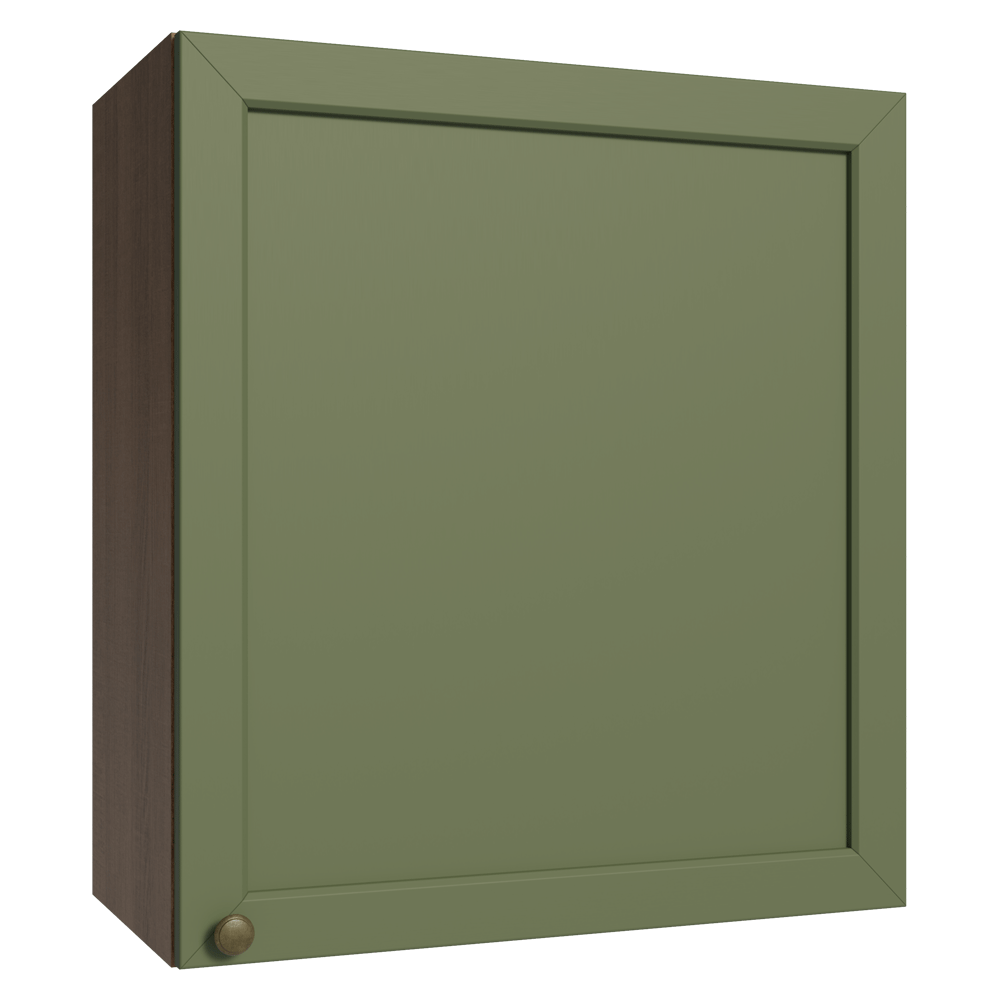 Gabinete Superior 60 cm 1 Puerta Marrón/verde Vik Madesa