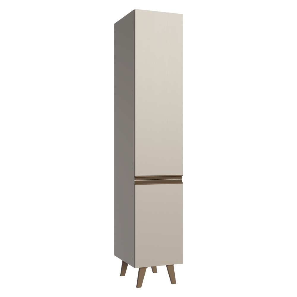 Despensero 40 cm 2 Puertas Con Patas Nice Crema