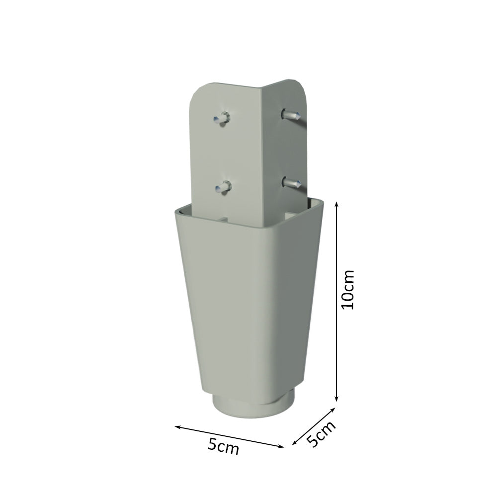 Juego de 6 Patas de PVC para Clóset Luke, Denver y Dallas