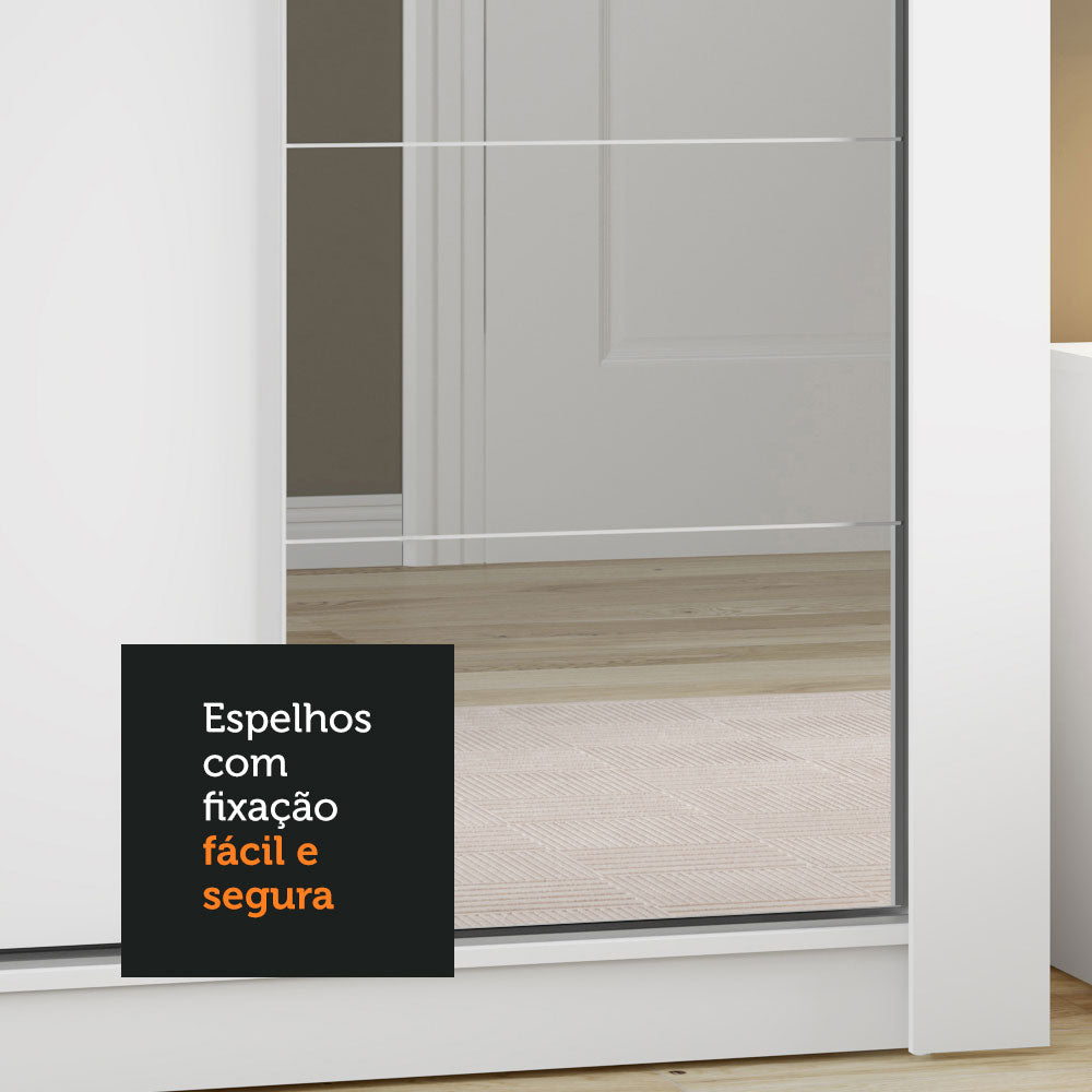 Kit con 3 Espejos de 60 x 49,5 cm para Clóset