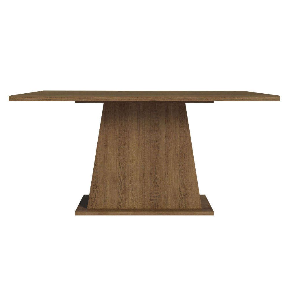 Mesa de Comedor Rectangular Encimera de Madera Marrón 5364 Madesa