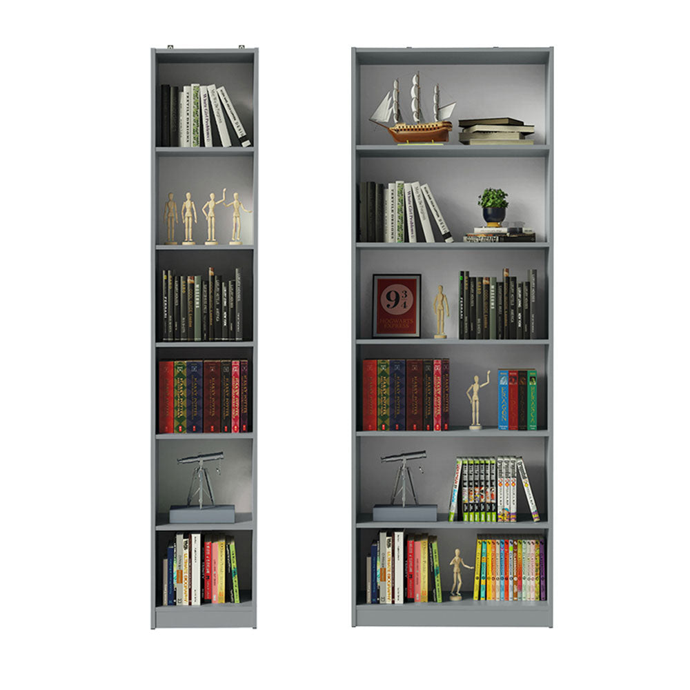 Kit Estante Librero 6908 + Estante Librero 6906 Gris