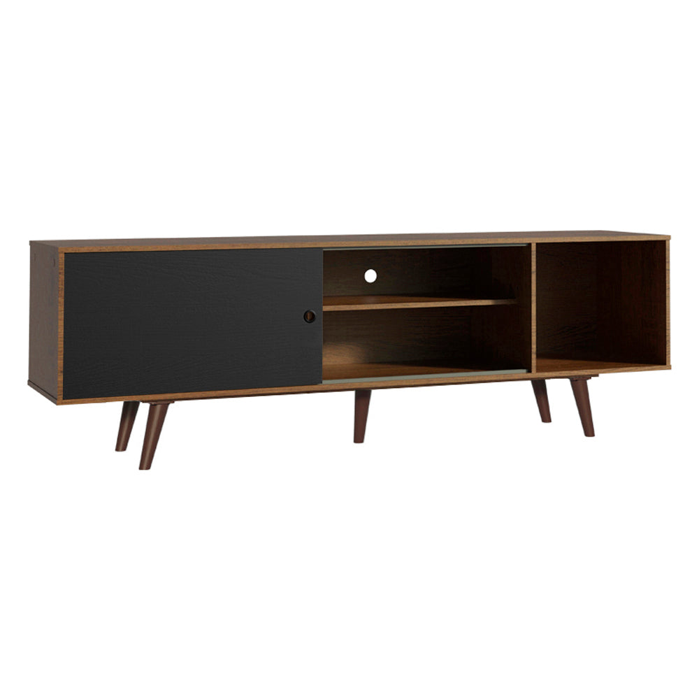 Mueble para TV hasta 65 Pulgadas con Patas Marrón/Negro Dubai