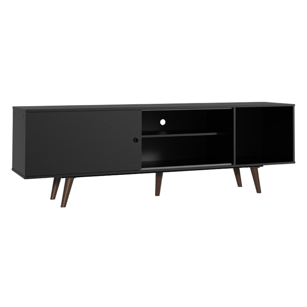 Mueble para TV Dubai para TV 65" con Pies Negro/Marrón 8N5Z
