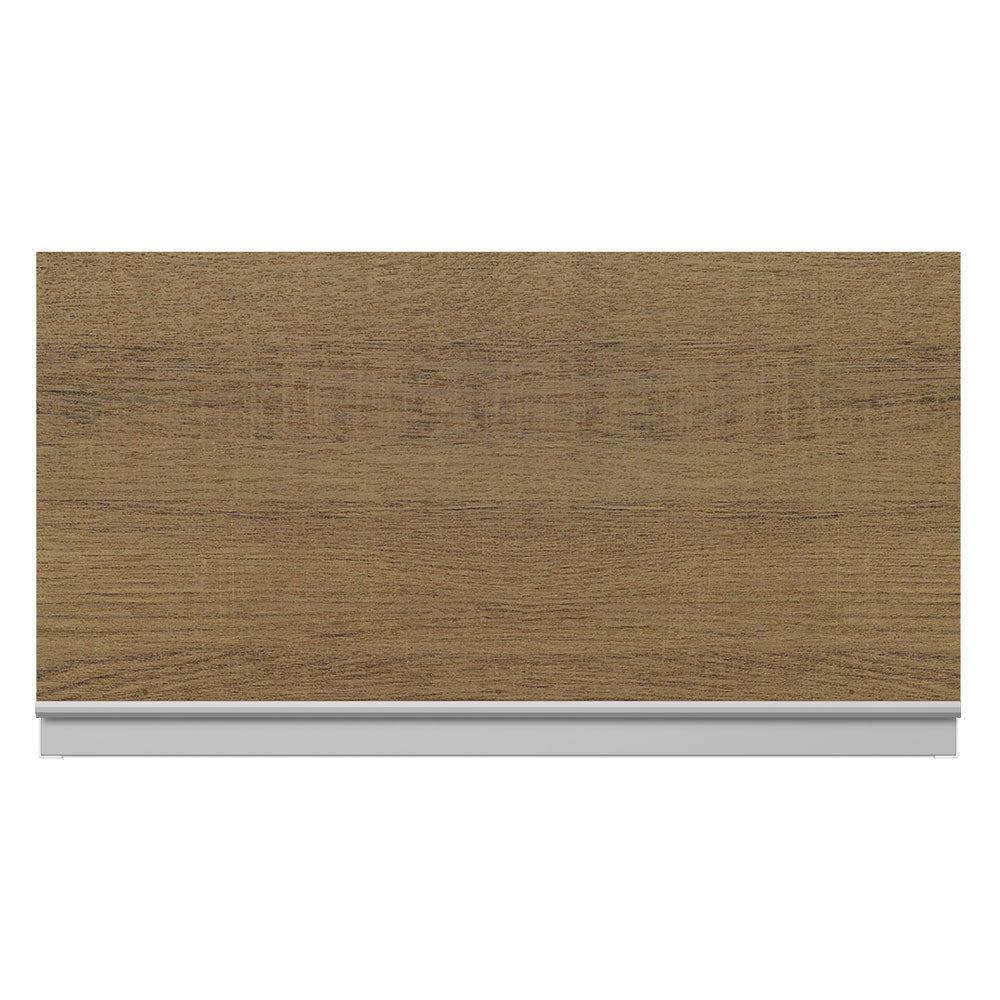 Gabinete Superior Madesa Acordes 100% MDF 60 cm 1 Puerta Basculante Blanco/Marrón