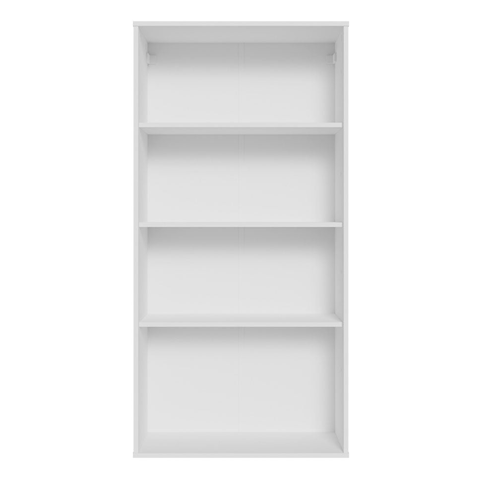 Mueble de Cocina Vitrina 70cm 2 Puertas de Vidrio Blanco Madesa