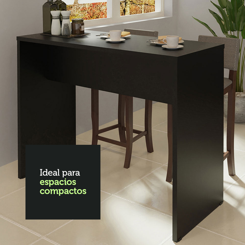 Barra para Cocina Madesa 115 cm Negro