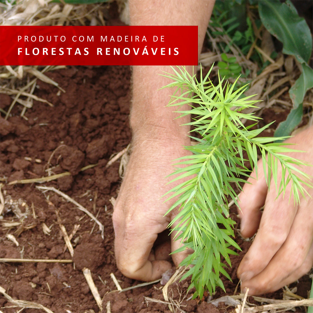 Clóset Soltero Denver 2 Puertas Corredizas Espejo con Patas Marrón/Blanco