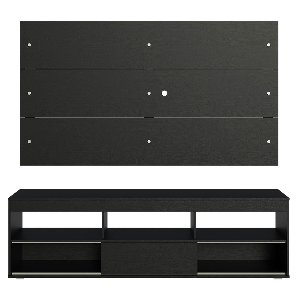 Mueble para TV y Panel Hasta 65" Negro Orlando