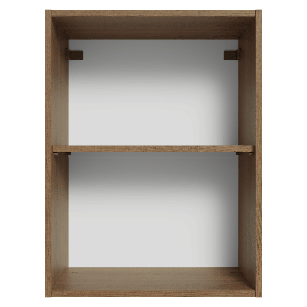 Gabinete Superior 50cm 1 Puerta Marrón/Verde Vik Madesa