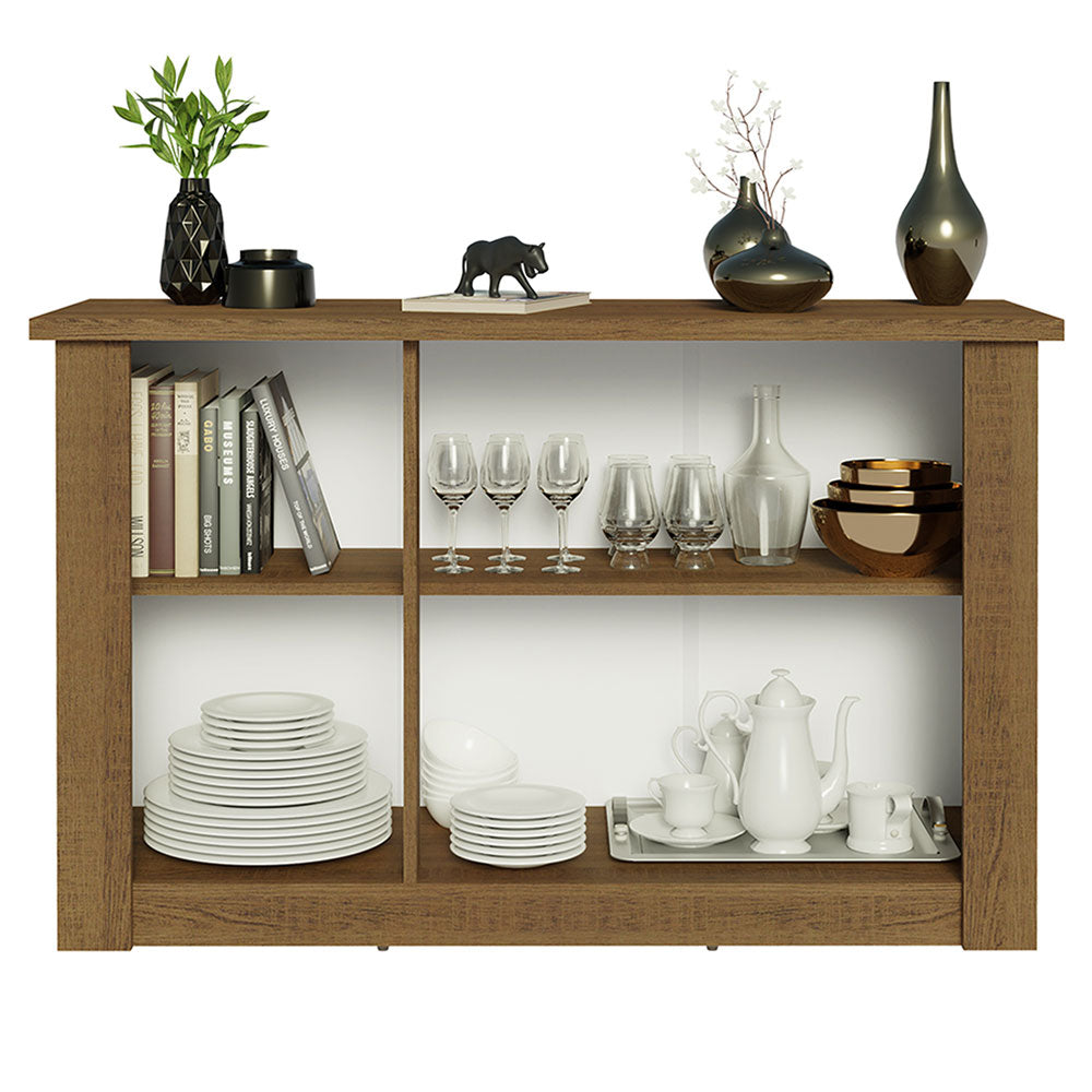 Credenza Bufetera 3 Puertas Marrón
