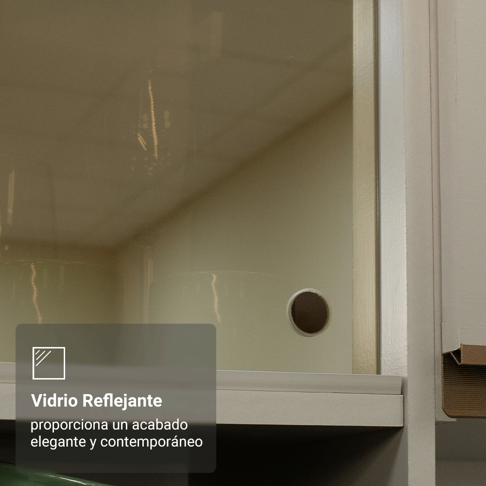 Cocina Integral 300 cm sin Patas Crema Nice 03