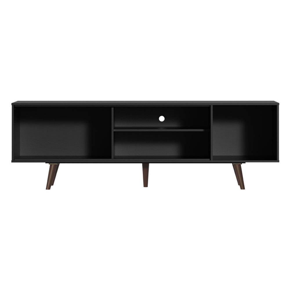 Mueble para TV Dubai para TV 65" con Pies Negro/Marrón 8N5Z