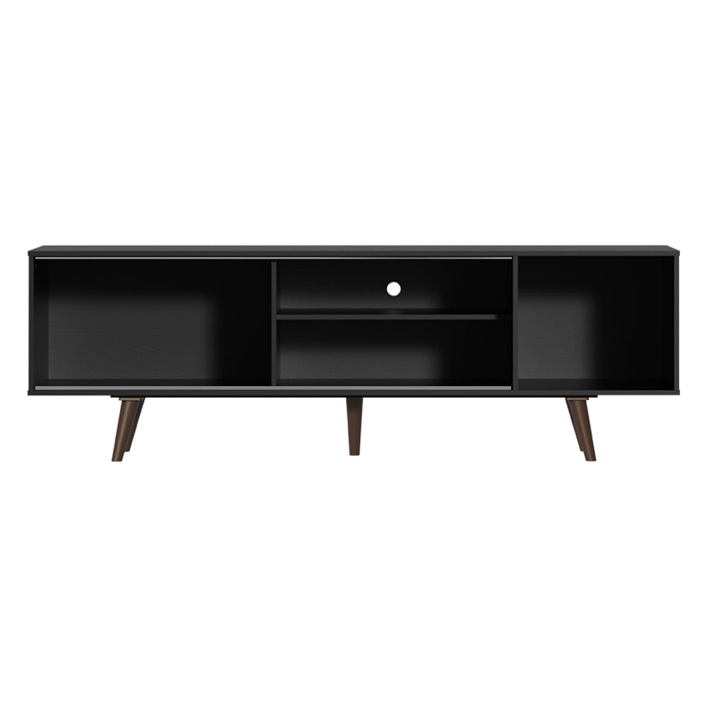 Mueble para TV Dubai para TV 65" con Pies Negro/Marrón 8N5Z