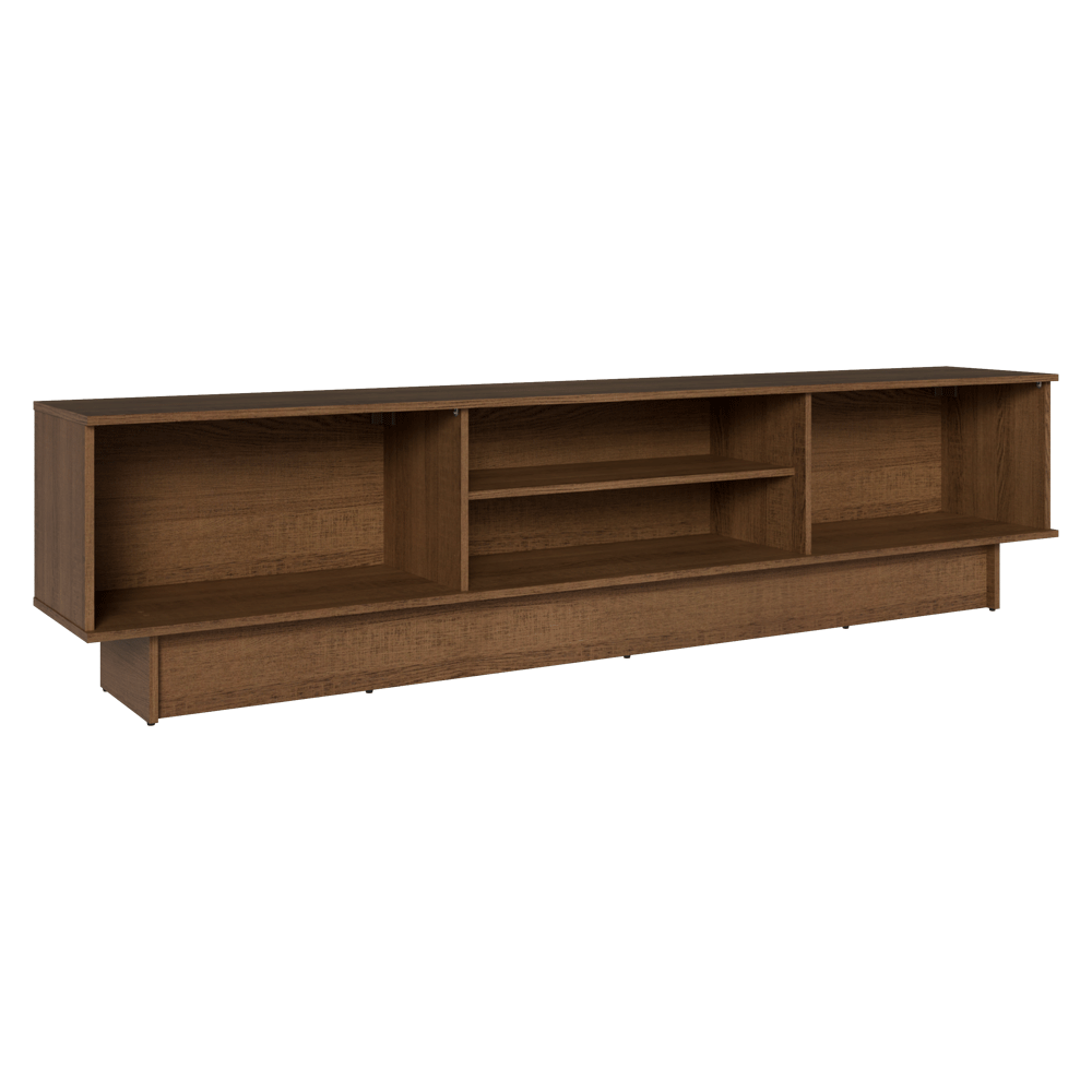Mueble para TV hasta 80 Pulgadas 218 cm 2 Puertas Marrón/Verde Vik Madesa