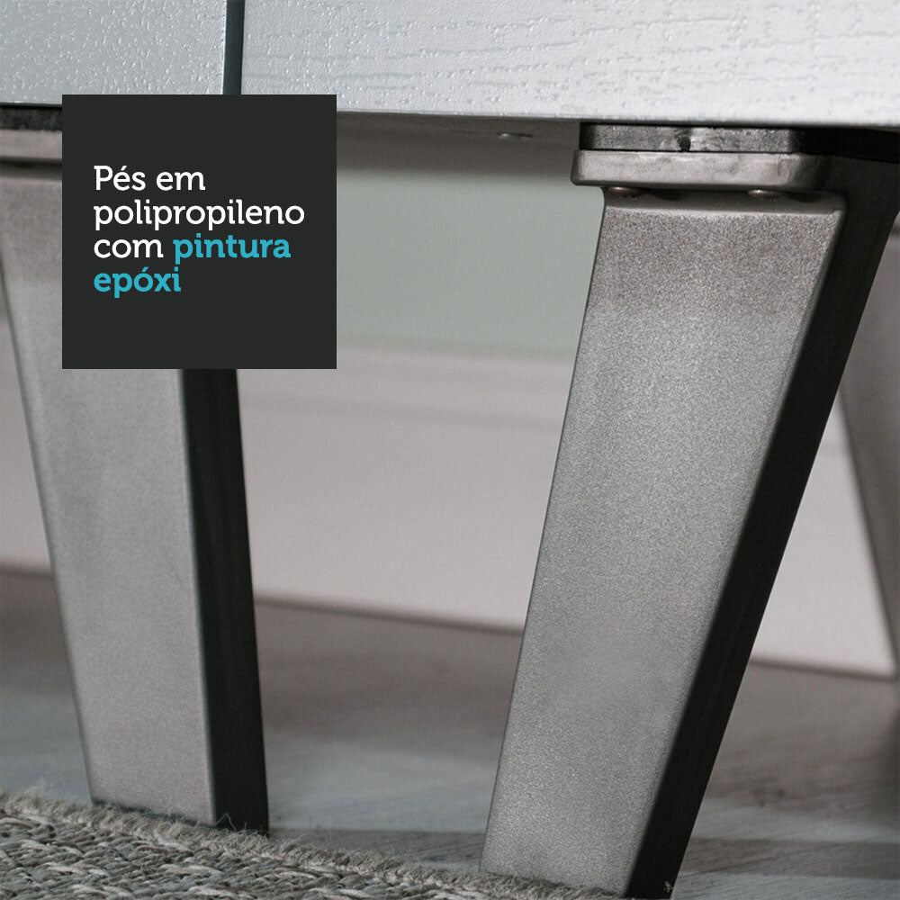 Cocina Integral 240 cm sin Patas Gris Nice 04