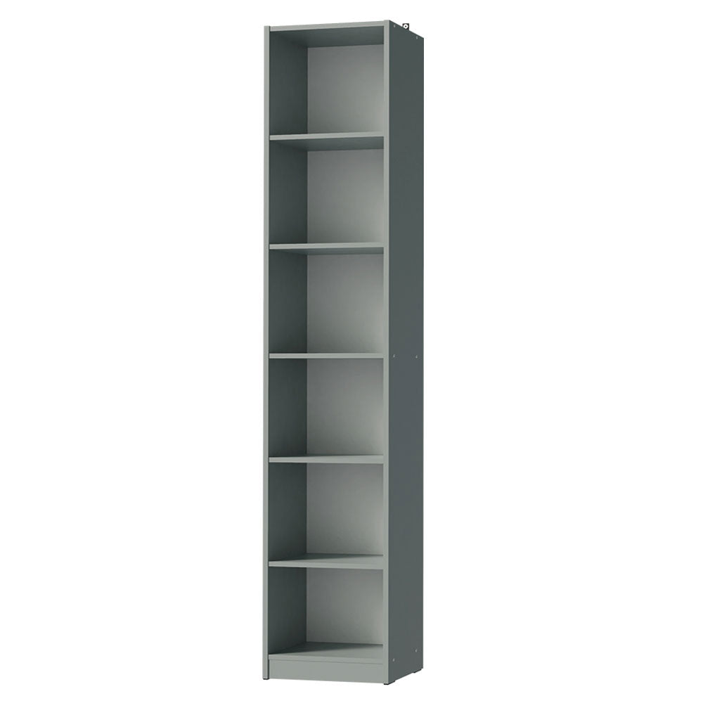 Estante Librero 6906 con 6 Nichos Gris