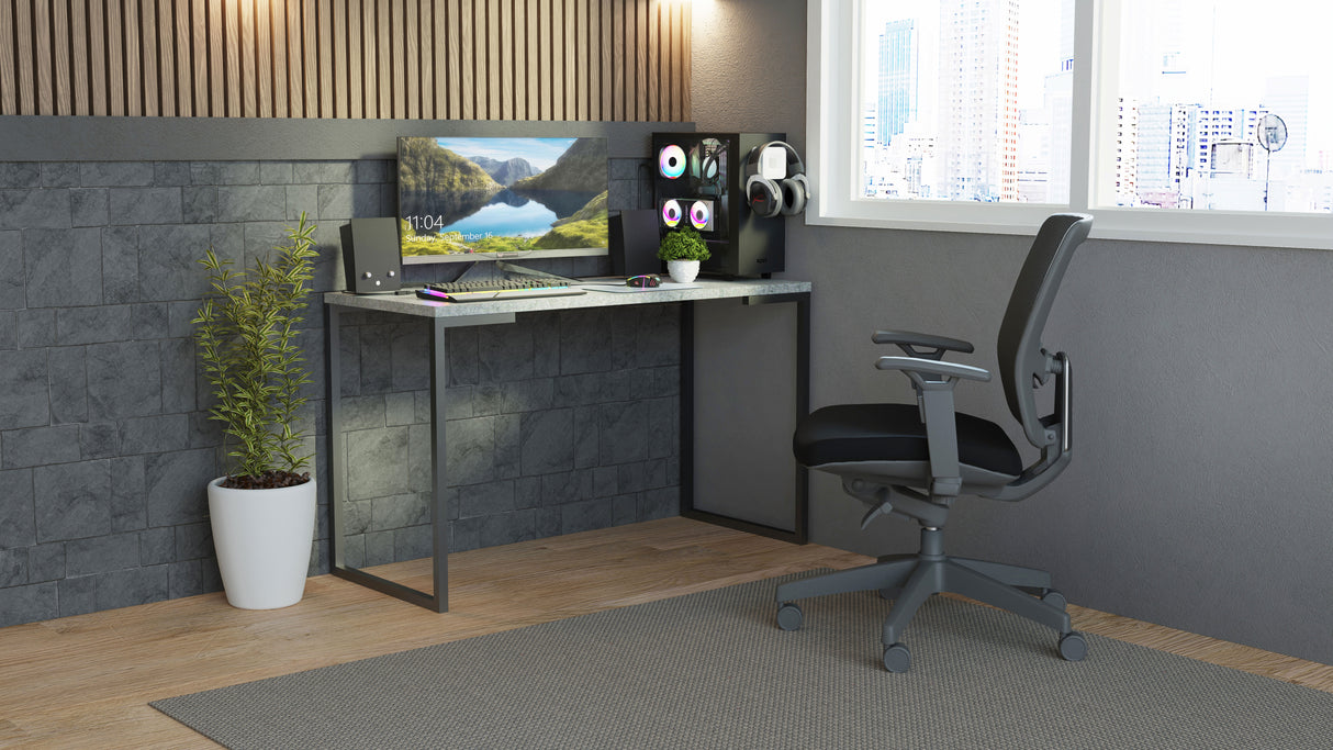 Escritorio Industrial 120cm Gris Mood