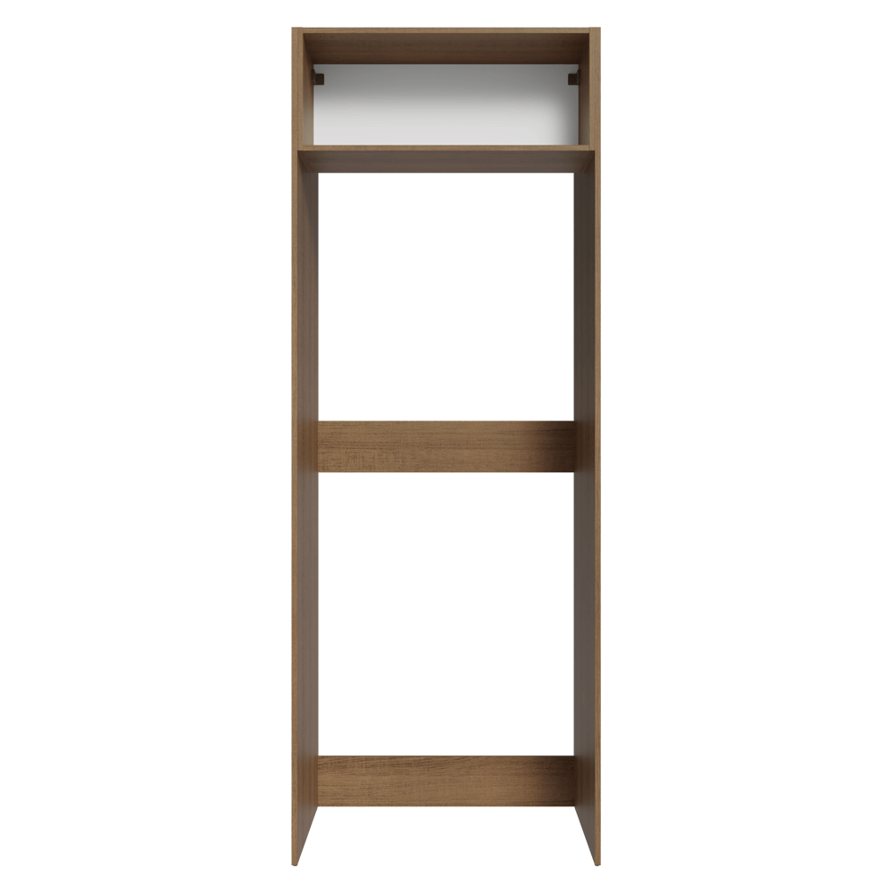 Mueble para Refrigerador 1 Puerta Basculanete Marrón/Gris Vik Madesa