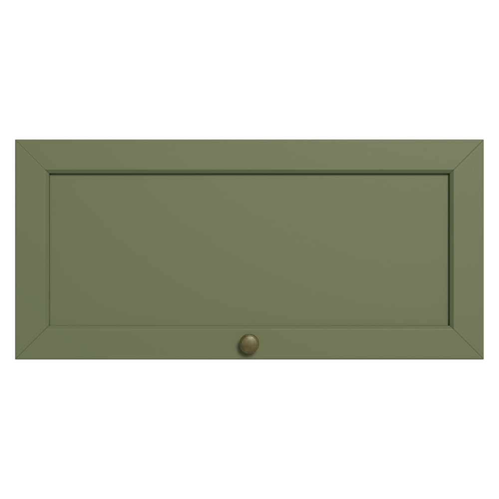 Gabinete Superior 70 cm 1 Puerta Abatible Marrón/Verde Vik Madesa