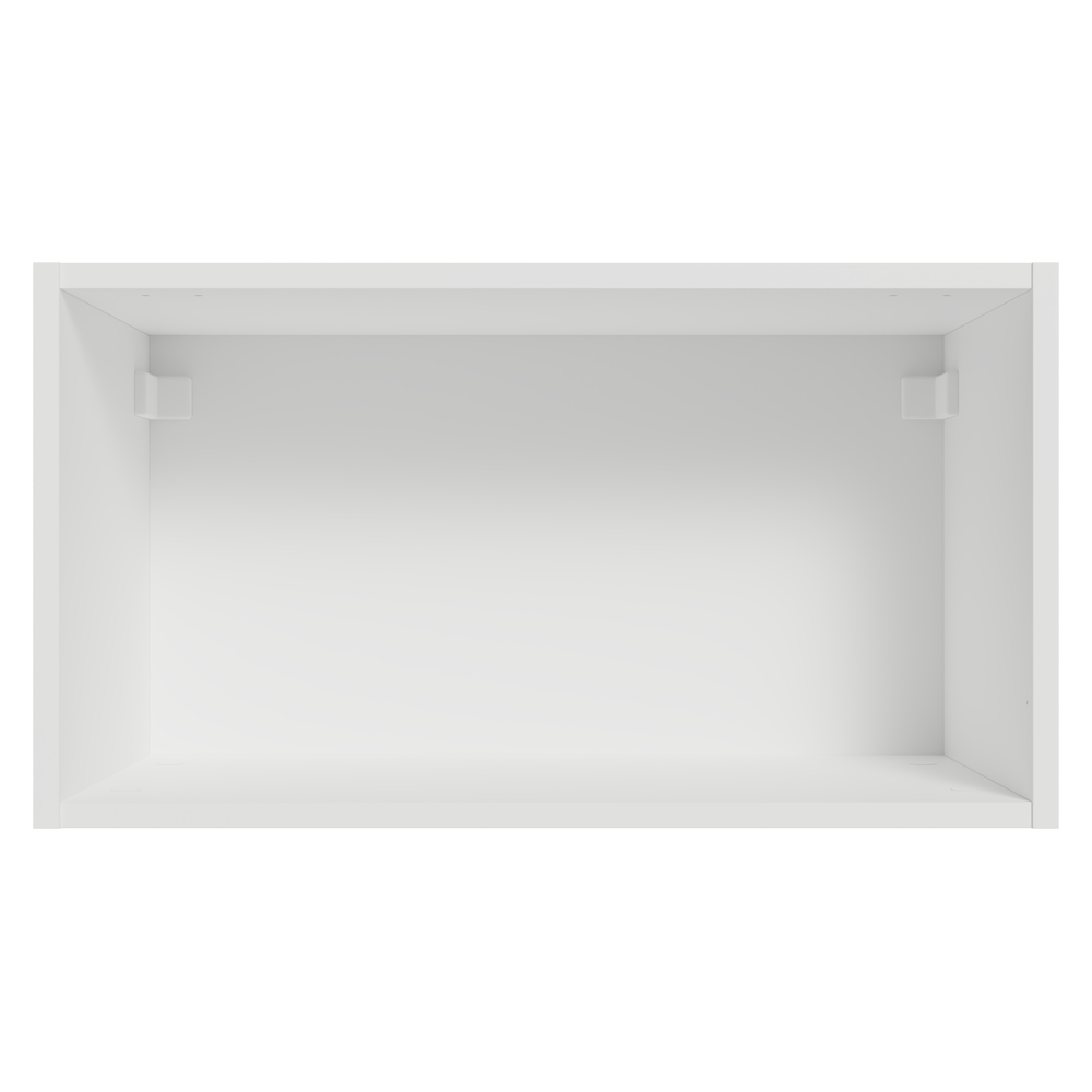 Gabinete Superior 60 cm 1 Puerta Abatible Blanco/Gris Vik Madesa