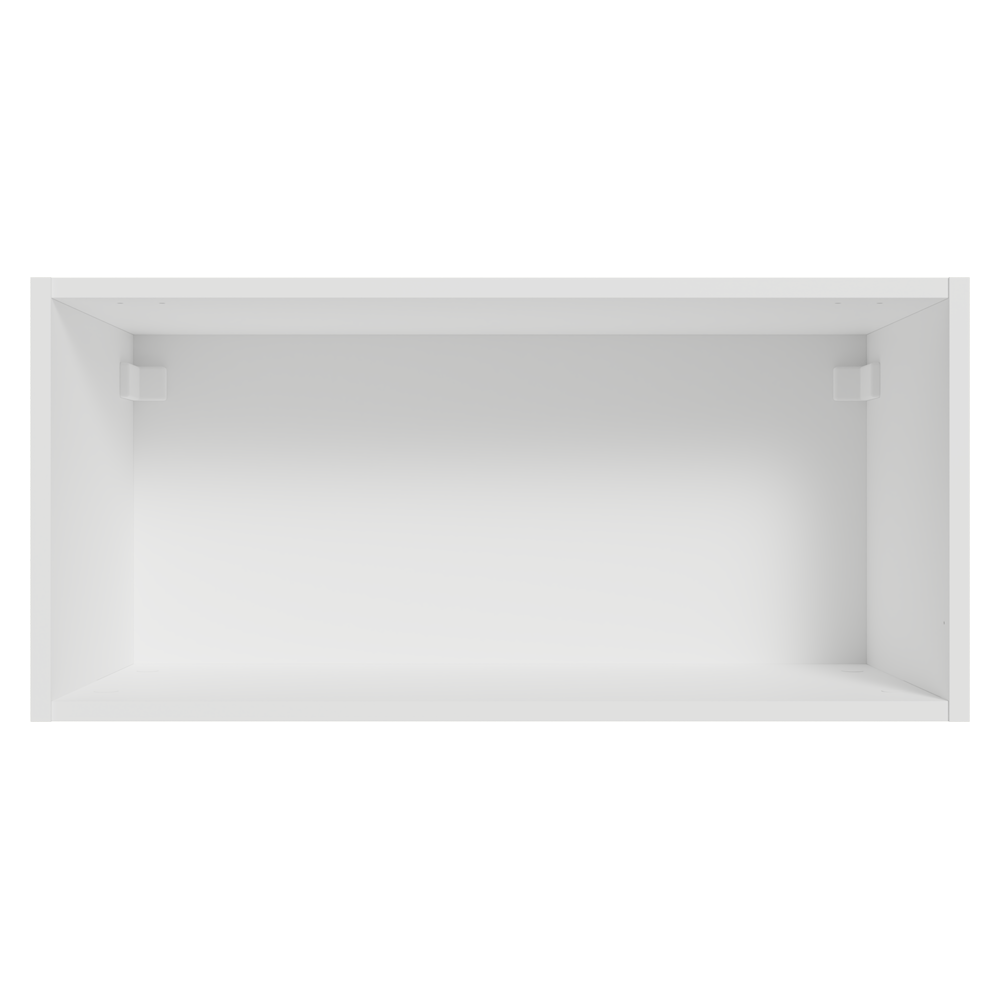 Gabinete Superior 70 cm 1 Puerta Abatible Blanco/Gris Vik Madesa