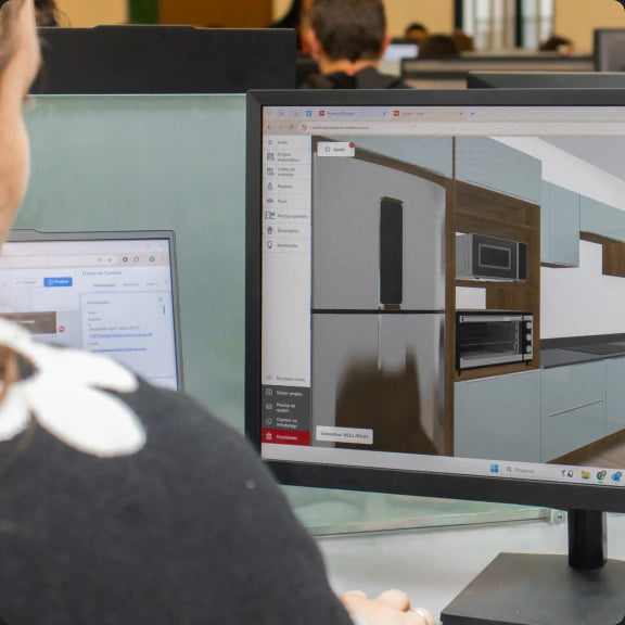 Crea tu cocina ideal con un proyecto personalizado y gratuito.