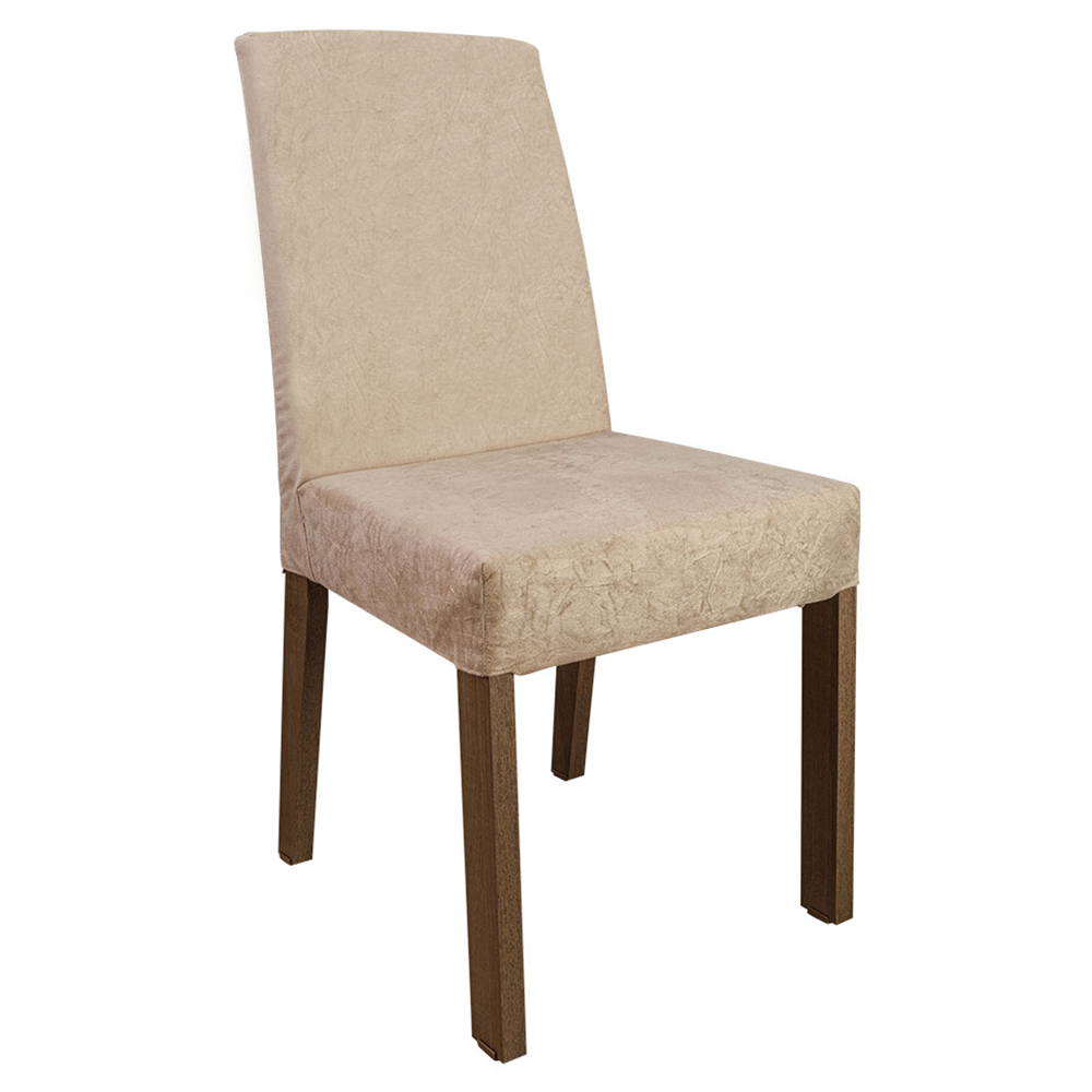 Juego de Comedor Mesa Encimera de Madera 6 Sillas Marrón/Imperial Renata