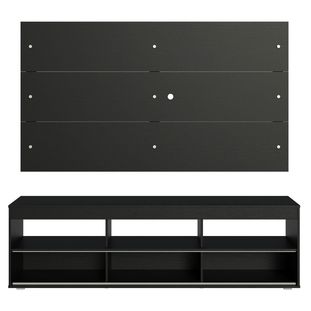 Mueble para TV y Panel Hasta 65" Negro Orlando