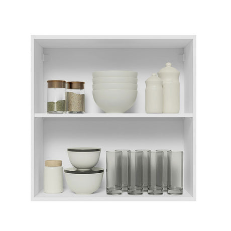 Alacena 70 cm 2 Puertas Blanco Glamy Madesa