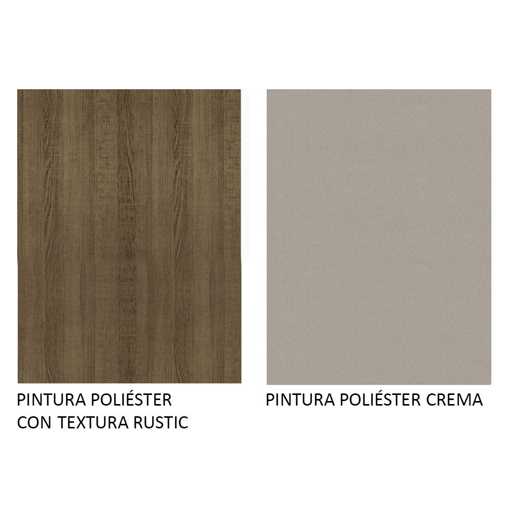 Mesa de Comedor Rectangular Madesa 5275 Tablero de Madera