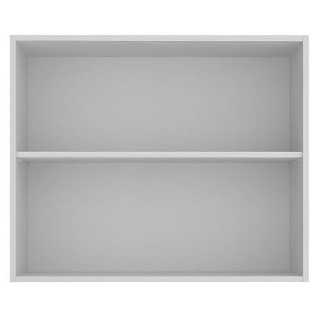 Alacena Madesa Glamy 80 cm 1 Puerta Basculante Blanco/Marrón