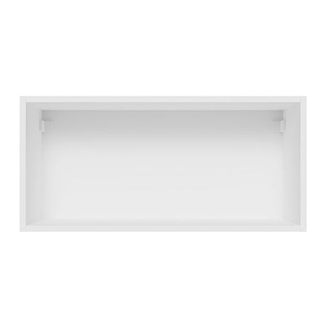 Alacena Madesa Glamy 70 cm 1 Puerta Basculante Blanco/Marrón