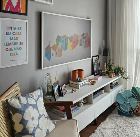 Cuadros en la sala: ¿cómo decorar con originalidad?