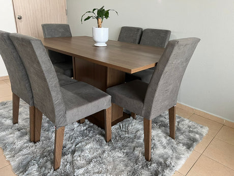 mesa para comedor y 6 sillas