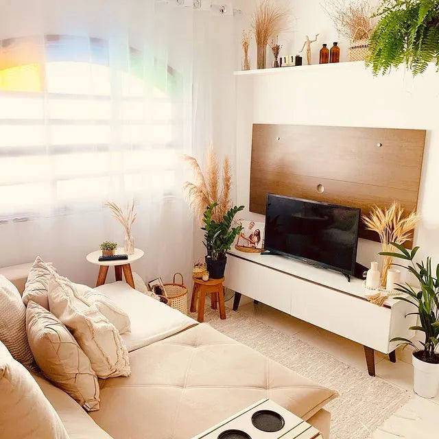 Mesa de TV Blanca Le Mans Madesa