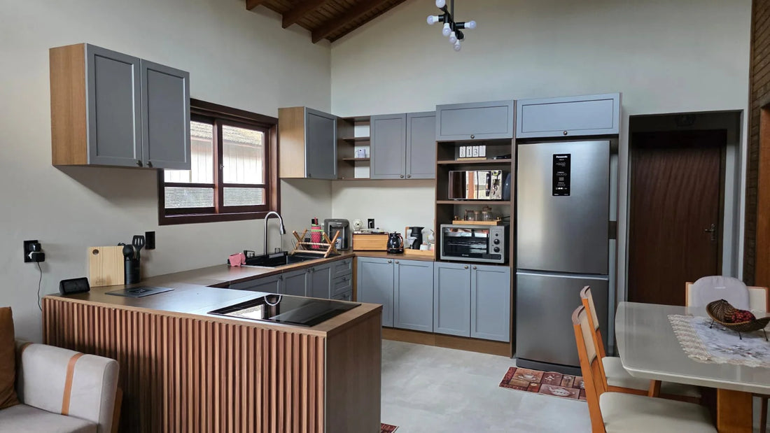 Combo completo de cocina Vik Gris Madesa