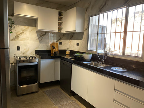 cocina modular madesa glamy blanca