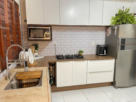 Cocina Lux Blanca Madesa