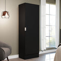 Estante Zapatera 60 cm 1 Puerta Negro Isis Madesa