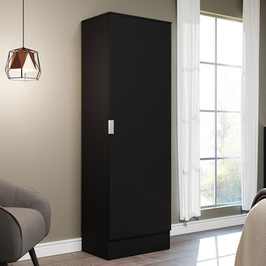 Estante Zapatera 60 cm 1 Puerta Negro Isis Madesa