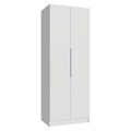 Clóset Modular 80 cm 2 Puertas 4 Cajones Blanco Neo Madesa
