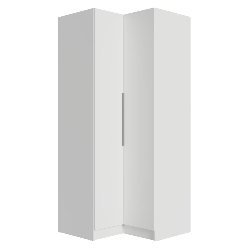 Clóset Modular Esquinero 190 cm 2 Puertas Blanco Neo Madesa