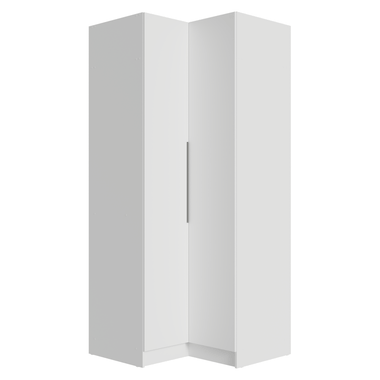 Clóset Modular Esquinero 190 cm 2 Puertas Blanco Neo Madesa