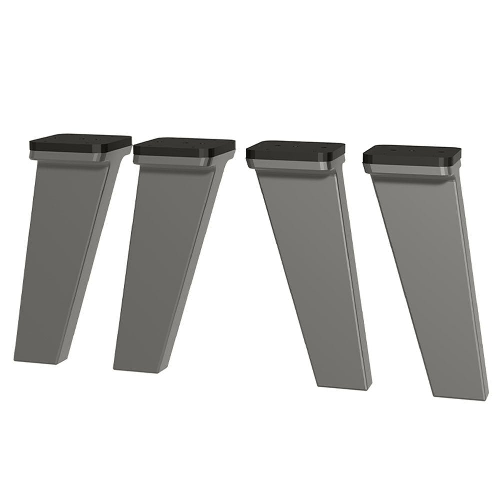 Combo con 4 patas de Polipropileno para Cocinas Nice Gris Madesa